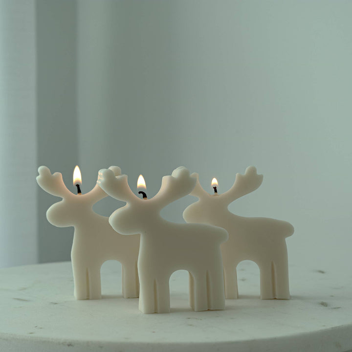 Reindeer Candle