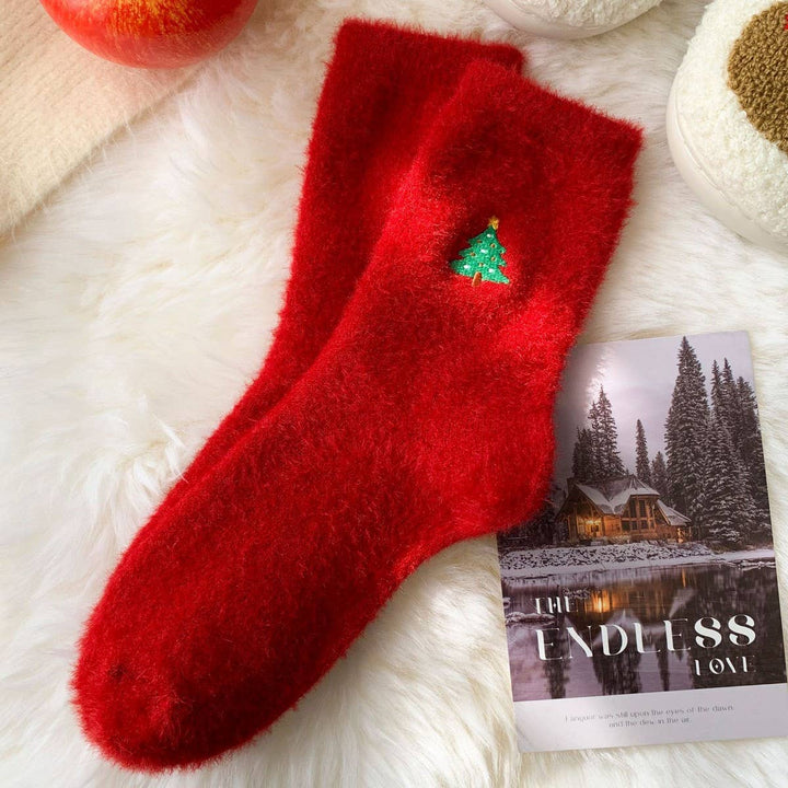 Colored Christmas Socks- Pick Your Color