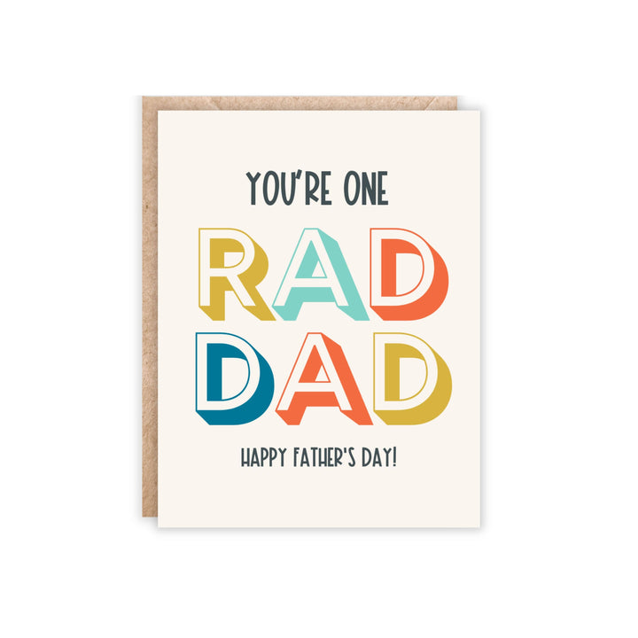 One Rad Dad Card
