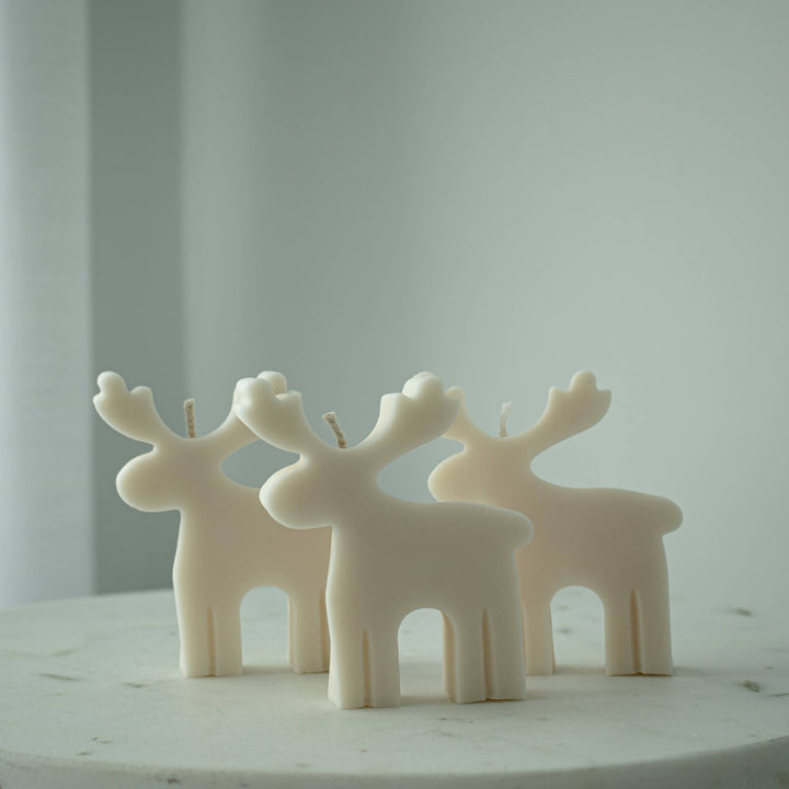 Reindeer Candle