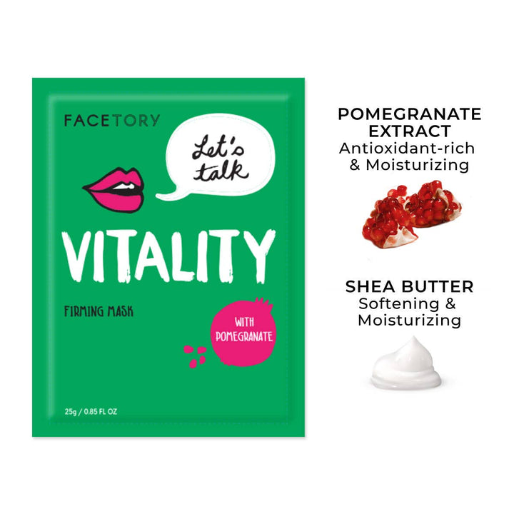 Face Mask - Korean Beauty - Firming - Let's Talk Vitality