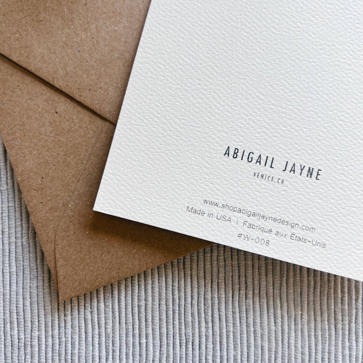 Just Married Cake Greeting Card | Wedding Card