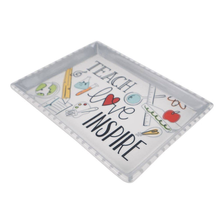 Teach Love Inspire Trinket Tray