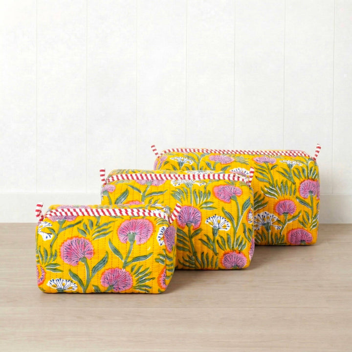 Azalea Cosmetic Pouches