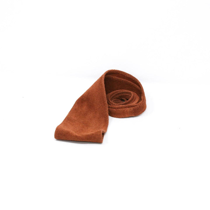 Thin Suede Wrap Belt