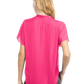 The Ashlyn Top- Hot Pink